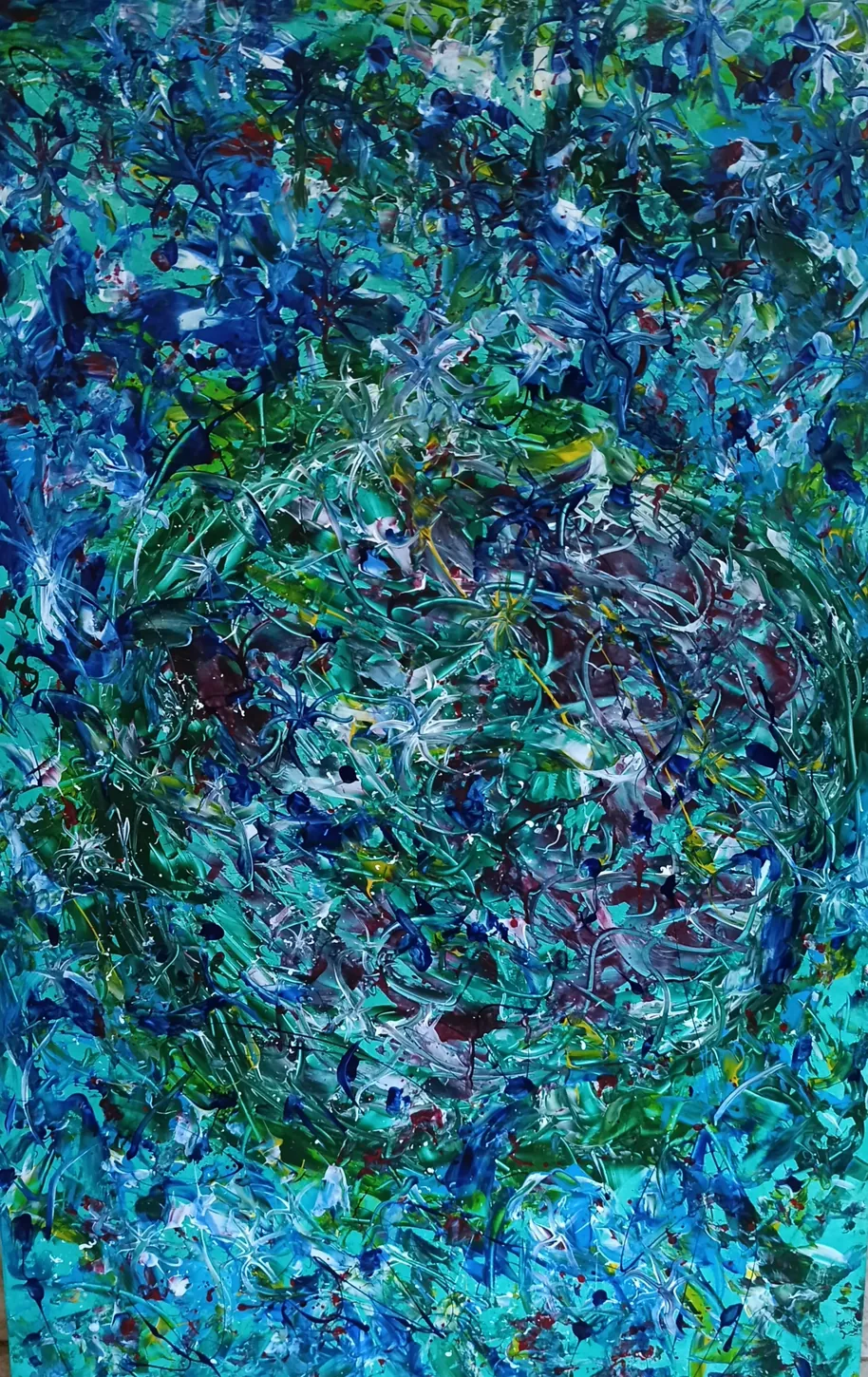 Marea, pintura de Pedro Luis Arellano