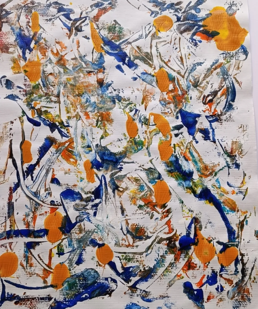 Naranja, pintura de Pedro Luis Arellano